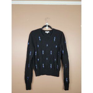 Equipment Shirley Lightning-Bolt Cashmere Sweater